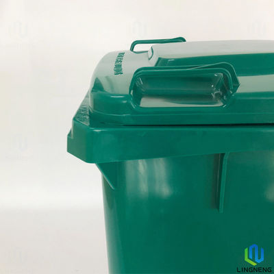 Outdoor 160L Large Garbage Bins ,  Mobile Plastic Waste Bins