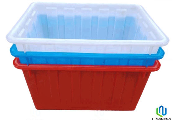 160L Plastic Container Tank Stackable Nestable Plastic Storage Tanks