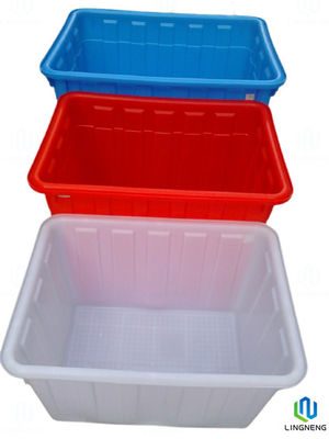 160L Plastic Container Tank Stackable Nestable Plastic Storage Tanks