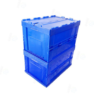 Collapsible Plastic Crate Box Stackable / Reusable Eco Friendly Multi Functional Design