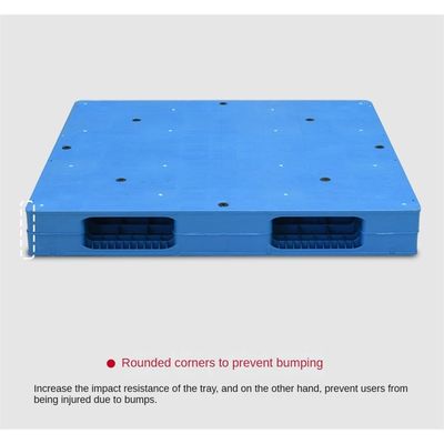 Corrosion Resistant Heavy Duty Double Sided Plastic HDPE Pallet For Transporting Chemical Materials