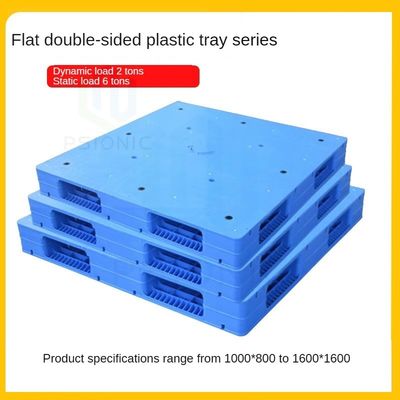 Stackable Plastic Transport Platforms Flat Double-sided For Maximum Space Utilization