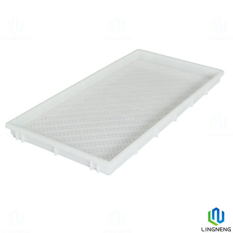 Food Grade Stackable Square Vented Plastic Drying Tray For Dehydration Tropical Fruit
