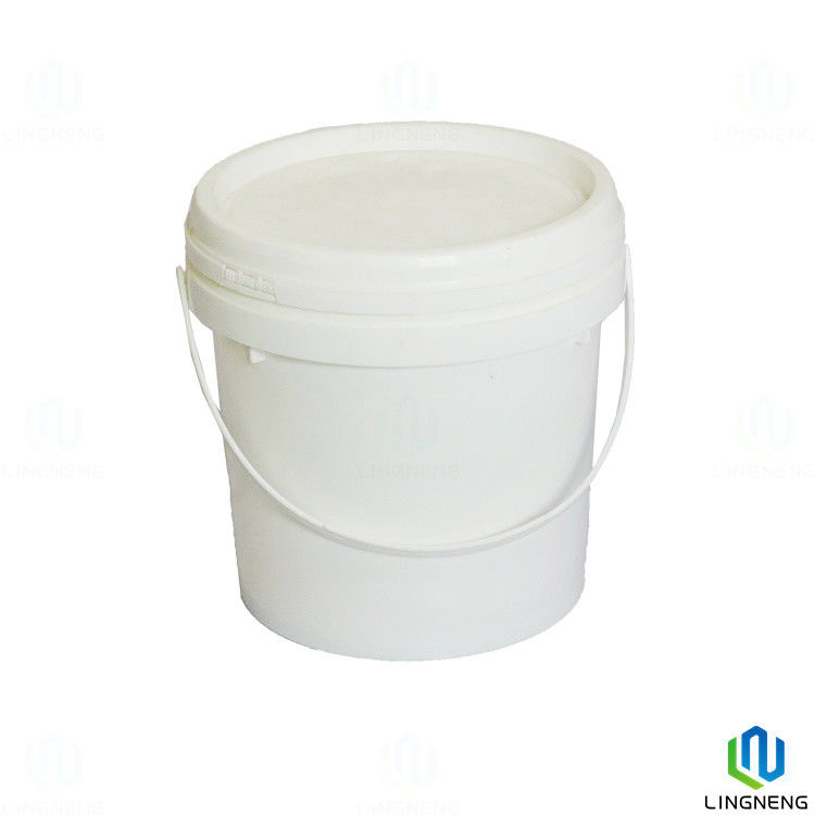 Round Recyclable 2.5 Litre Bucket With Lid And Handle Customized