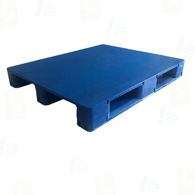Chemical Resistant Heavy Duty Plastic Pallet With 4-Way Forklift Entry