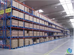 Paleta de plástico antiderrapagem pesada azul 1200 * 1000 * 150 mm com nove pés / topo liso