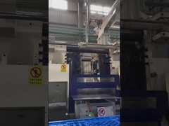 Paletes de plástico azul pesados empilháveis paletes de plástico de 4 vias 1200 x 1000